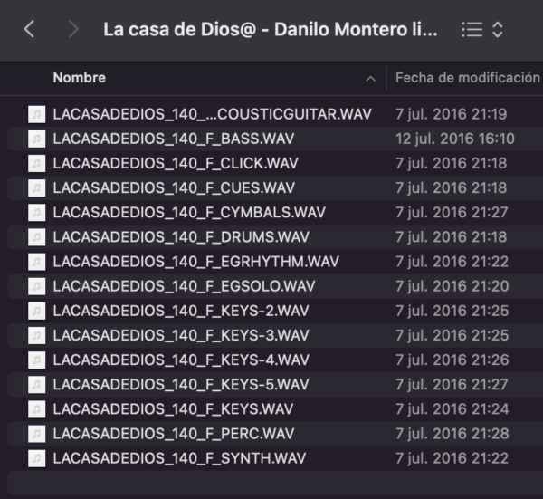 Multitracks -Danilo Montero - La casa de Dios (Desde Peru, En vivo) - Imagen 4