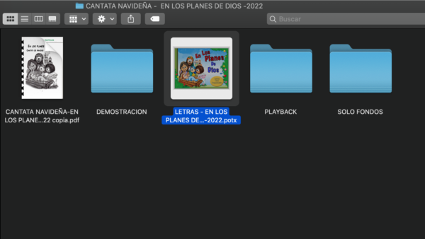 Cantata Navideña Infantil- En Los Planes De Dios- Pack Completo (Demo, Playback, Letras, Power Points) - Imagen 4
