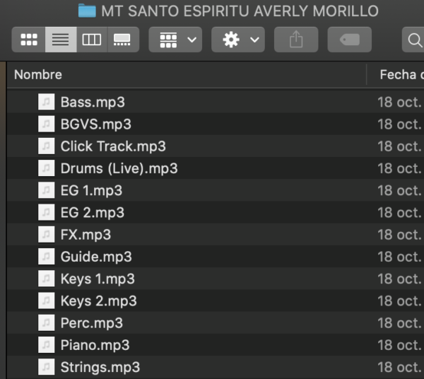 Multitracks - Averly Morillo - Santo Espíritu (sin ministracion final) - Imagen 3