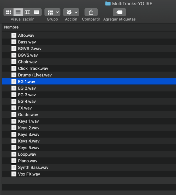 Multitracks - YO IRE ( Feat. Matthew Morales ) DIOS EN CASA - MIEL SAN MARCOS - Imagen 3