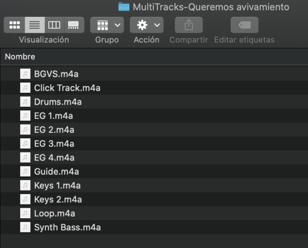 Multitracks -  Queremos Avivamiento - Blest - Imagen 2
