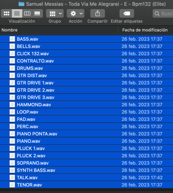 Multitracks  - Todavia me Alegrarei -  Samuel Messias - Imagen 2