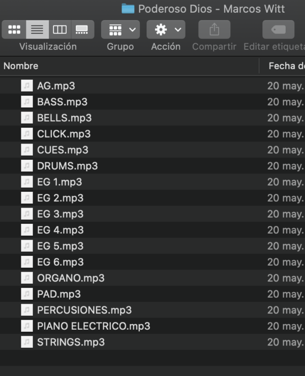 Multitracks  - Poderoso Dios letra Marcos Witt - Imagen 2