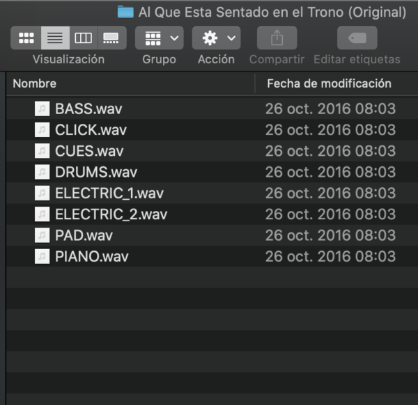Multitracks -  AL QUE ESTÁ SENTADO EN EL TRONO - Marcos Brunet - Imagen 2