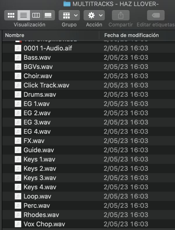 Multitracks   - Haz Llover feat. Victor Prado II - Imagen 2