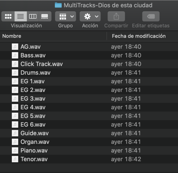 Multitracks   - Dios de esta ciudad by Chris Tomlin-Key:  D  BPM:  78 - Imagen 2