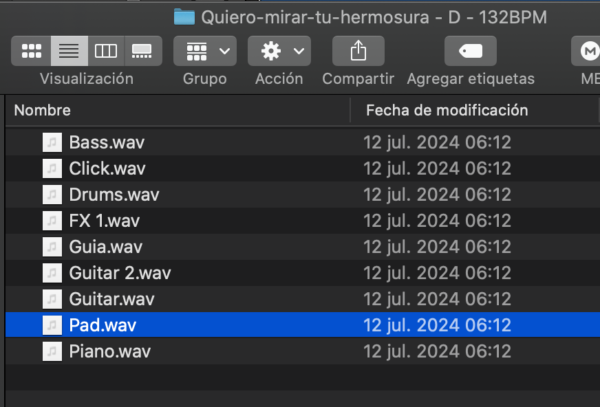 Multitracks - Quiero mirar tu hermosura - Marco Barrientos - D - 132 Bpm - Imagen 2