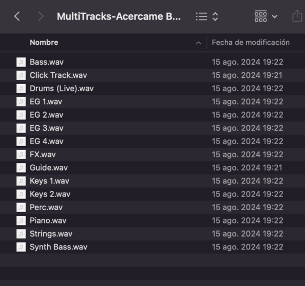 Multitracks - Acercarme - Johan y Sofi + Karen Espinosa - B - 70 Bpm - Imagen 2