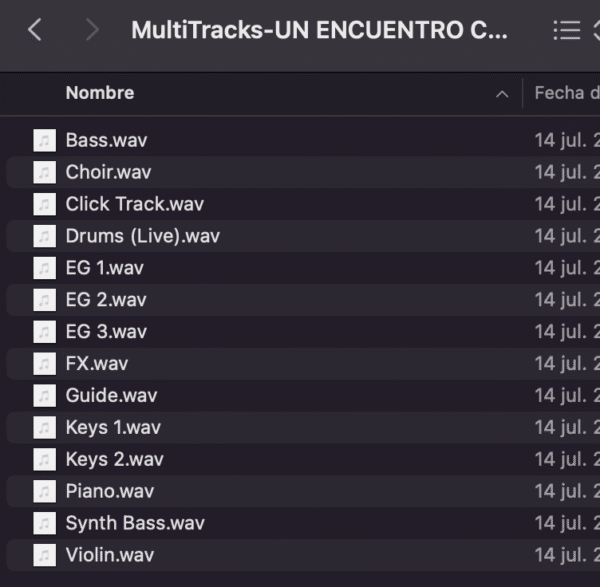 Multitracks- UN ENCUENTRO CONTIGO | OASIS MINISTRY - Imagen 2